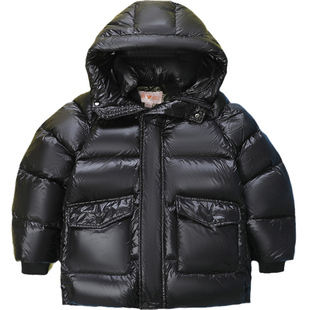 雅鹿男童女童宝宝儿童羽绒服冬季男款2025新款中大童加厚外套冬装