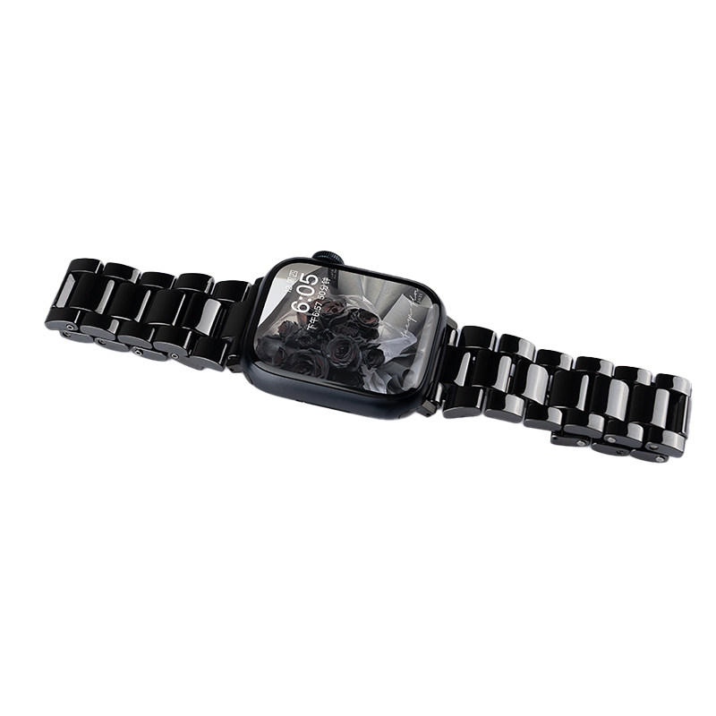美派适用iwatch12表带新款陶瓷