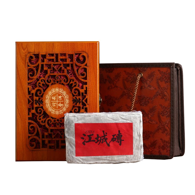 云南普洱茶砖茶昆明干仓老生