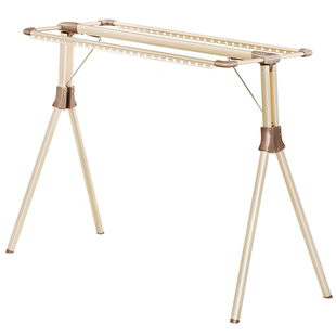 比人晾衣架落地式阳台家用可折叠晒衣架室内户外晒被子神器多功能