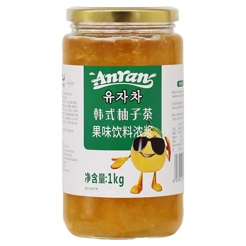 安然韩式柚子茶1000g【口感更佳