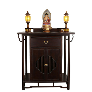 新中式佛柜佛堂实木佛堂中堂神台供桌佛台香案家用现代供香火桌