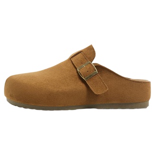 环球勃肯鞋男鞋2026春季新款休闲百搭包头厚底增高懒人一脚蹬拖鞋