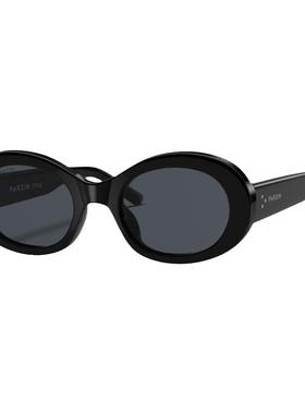 帕森防紫外线窄框墨镜