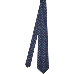 Brooks Brothers/布克兄弟男士25新品桑蚕丝圣诞树波点趣味领带