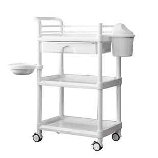 美容院专用高级小推车美甲医疗移动置物架整形护理仪器手推工具车