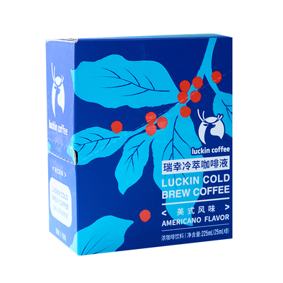 瑞幸冷萃咖啡液25ml浓缩速溶正品