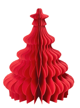 逅里Hollihom 小福星 红色高级新年装饰 春节布置 红发财树小摆件