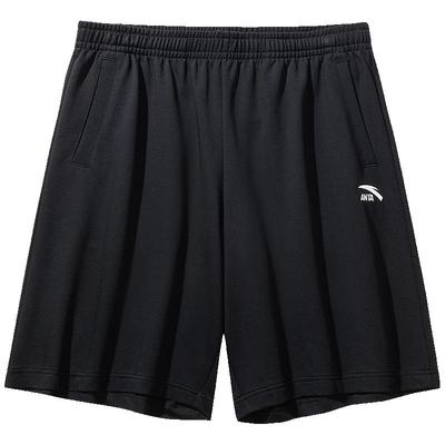 安踏快干棉休闲运动五分裤