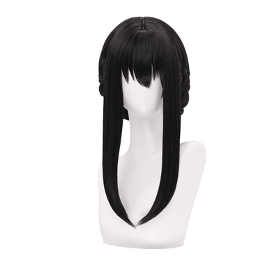 三分妄想间谍过家家cos服约尔cospaly假发中分黑长cos配件道具