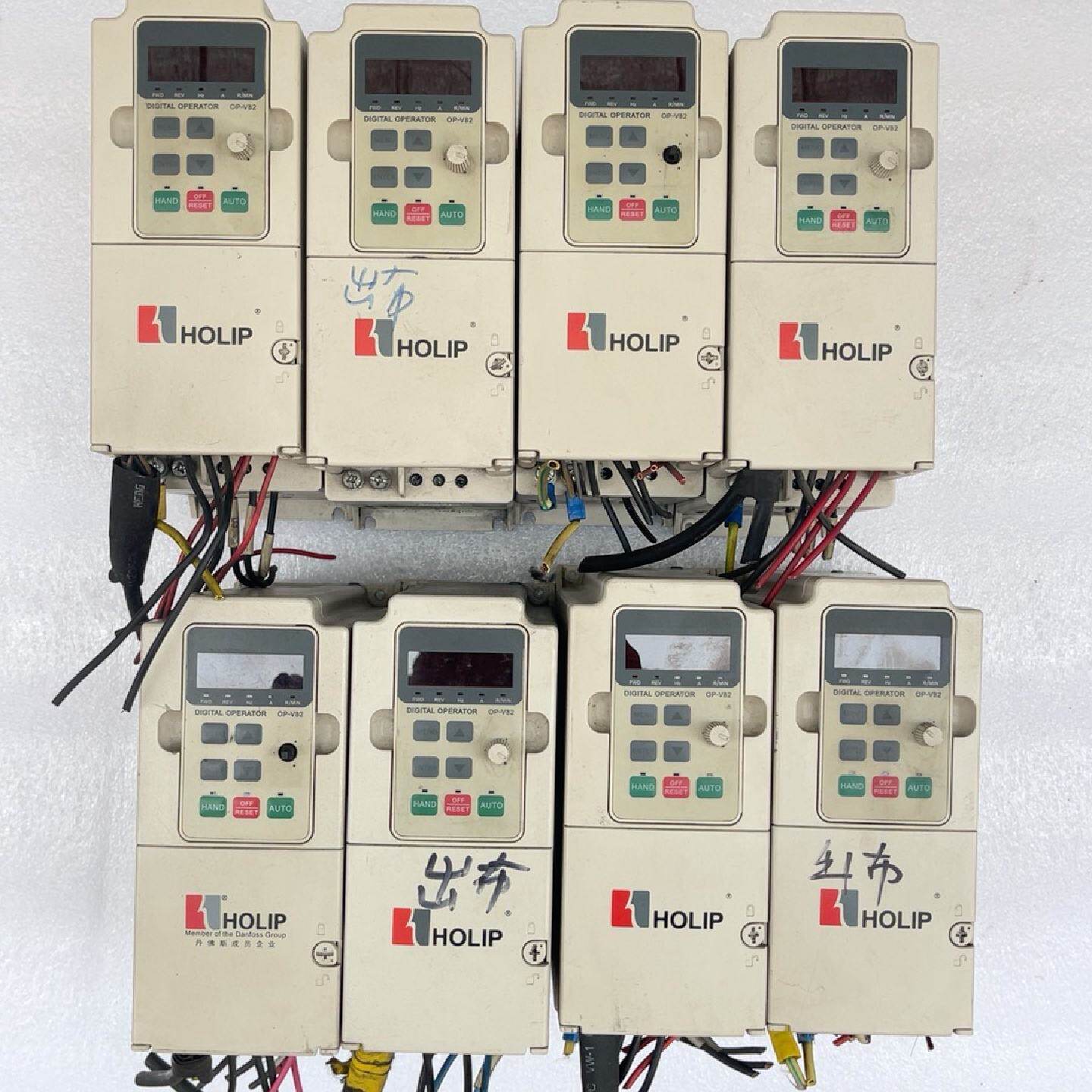 溢价-海利普变频器HLPNV01D543B八台1.5kw 380V