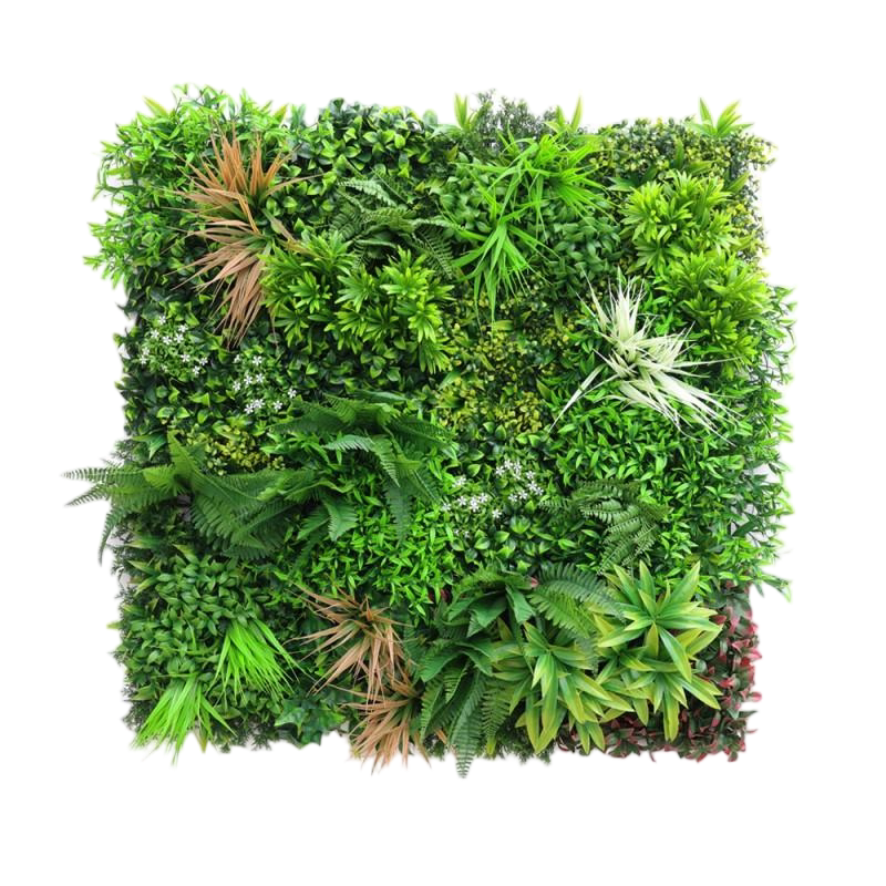 仿真植物墙绿雕B1阻燃消防围挡
