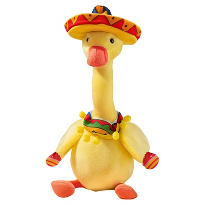 会说话的鸭子玩具电动复读学舌会唱歌跳舞脖子扭扭摇摆2026年新款