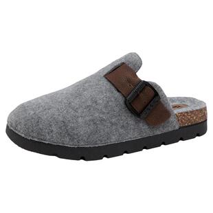 JEEP女鞋冬季勃肯鞋女外穿2026新款灰色包头半拖女款厚底洞洞拖鞋