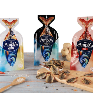 泰国原装进口安脯鱼干鱼片海鲜休闲小鱼仔调味甜辣解馋高蛋白即食