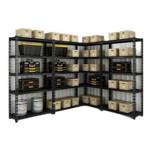 转角L型货架置物架多层仓库阳台储物架杂物间商用超市钢制收纳架