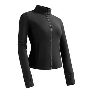 素湃Supield秋款7A抗菌长袖T恤云感拉链开衫女士透气打底衫修身款