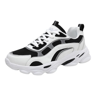 双星老爹鞋厚底女鞋ins潮2025春季新款软底女士百搭休闲运动鞋女