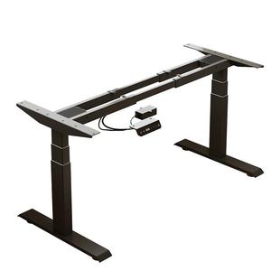 智能电动升降桌腿双电机双横梁办公桌电脑桌支架学习书桌升降桌架
