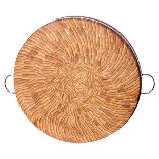 商用菜墩竹菜板圆形大号加厚防霉剁肉剁骨菜墩子家用切菜砧板案板