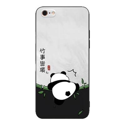 luckrider适用于iphone6plus手机壳iph0ne6plus卡通a1699潮牌ihone6plus软A1524小清新平果6splus文字a1524硅