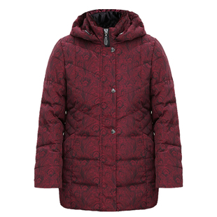 老年人羽绒服女奶奶冬装棉衣外套老太太棉袄大码加厚妈妈羽绒棉服