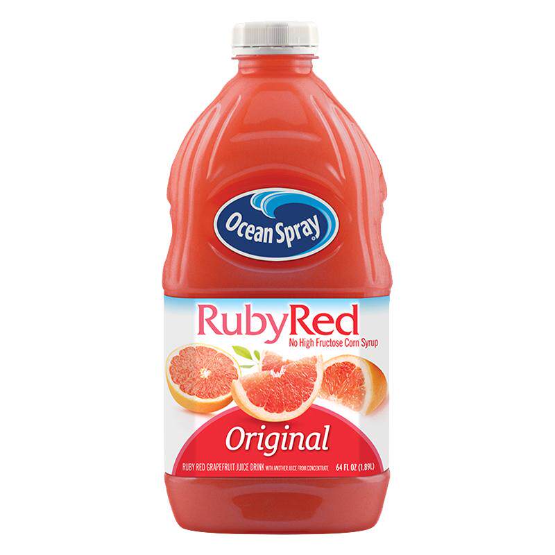 OceanSpray优鲜沛红心西柚汁进口饮料果汁饮品节日聚餐露营饮品