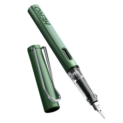 英雄359练字钢笔高颜值可换墨囊