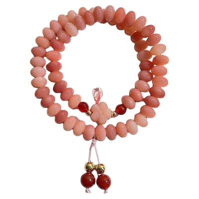 转运莲蓬小珠子菩提双圈手串女款