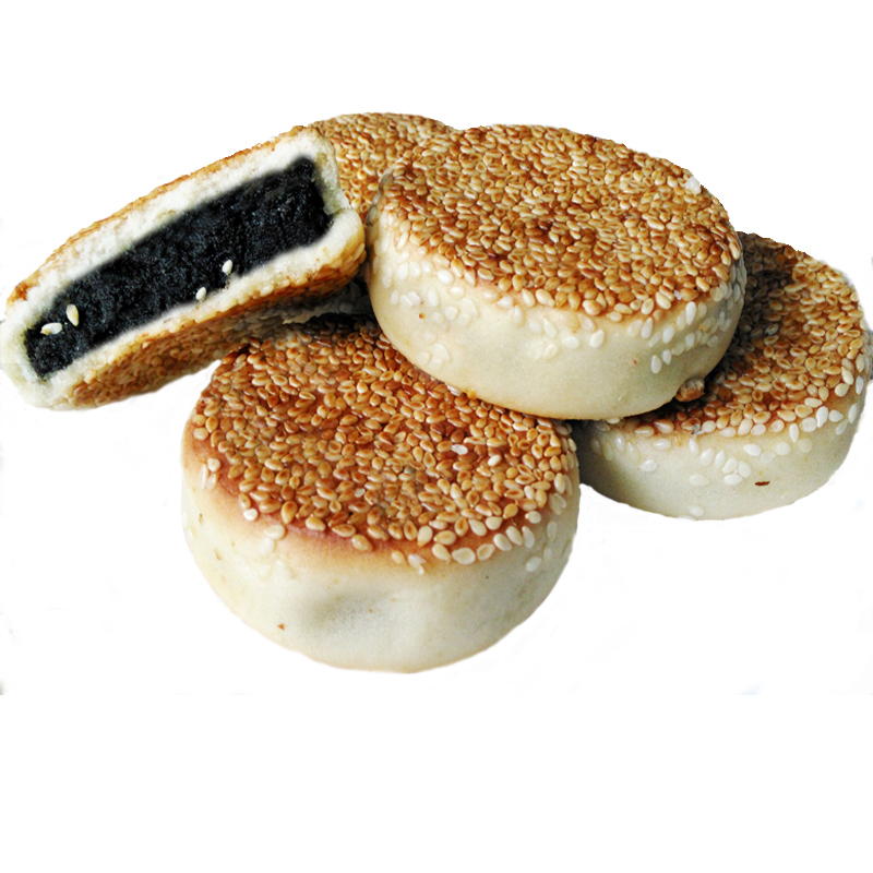 现做现发多口味衢州芝麻饼老式传统糕点干粮素食喜饼零食佛寺特产