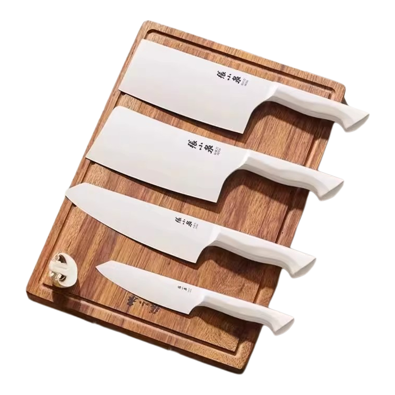 张小泉厨房抗菌刀具六件套装正品