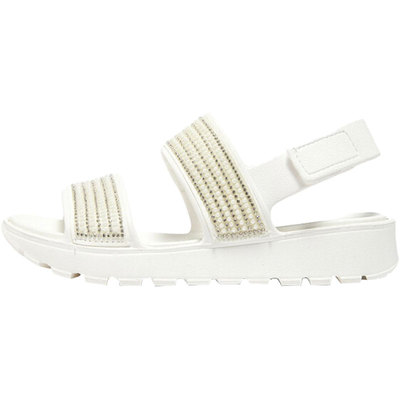 Skechers/斯凯奇正品 FOOTSTEPS 女子透气运动凉鞋111099-WHT