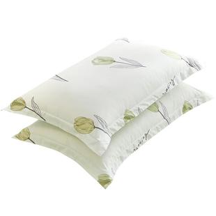 纯棉48cmx74cm枕套100全棉一对装家用新款枕头内胆套夏天男枕头套