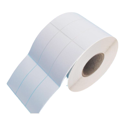 条码纸30X60铜版不干胶纸