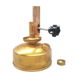 酒精喷灯全铜材质大喷灯高温加热防爆加工可达900℃坐式座式酒精喷灯化学实验All-copper Alcohol Blowtorch