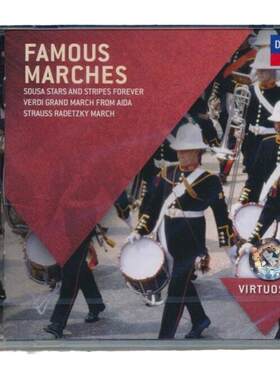 原装进口 DECCA知名进行曲合辑 Famous Marches 欧版 CD唱片