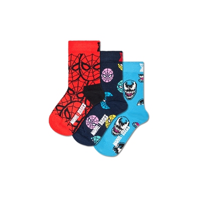 【春秋款】Happy Socks漫威联名儿童可爱百搭袜子中大童中筒袜