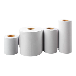 图润热敏收银纸57x50收银机打印纸小卷58mm美团外卖机餐厅超市票据纸po收银打印纸通用80x80热敏纸80x60卷纸