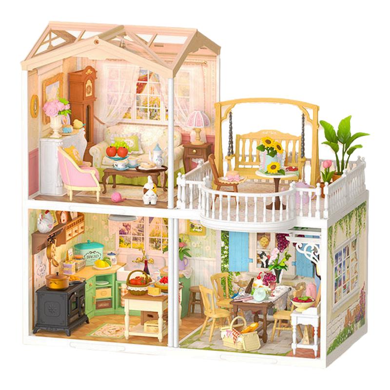 rolife若来超级世界田园厨房小屋