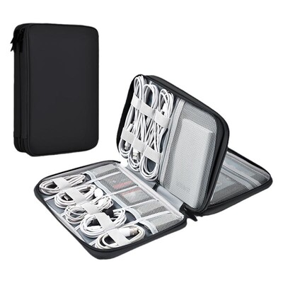 【爆款推荐】肤感数据线收纳包