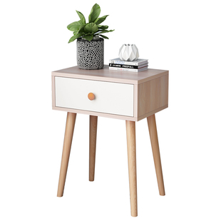 床头柜现代简约卧室小桌子床边简易收纳柜置物架家用小型储物柜子