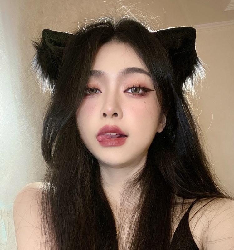 发箍猫耳狐狸耳朵头饰头箍兽耳发夹猫咪发饰女装饰扮圣诞节万圣节