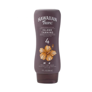 Hawaiian Tropic夏威夷美黑助晒油SPF4古铜色保湿滋润小麦色全身