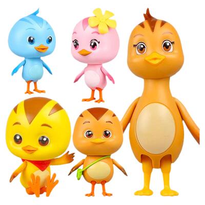 奥迪双钻萌鸡小队麦奇朵朵机器人