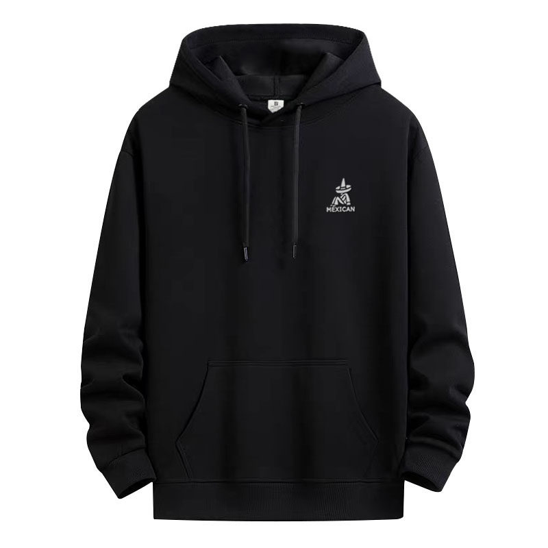 稻草人男士纯棉连帽卫衣春秋上衣