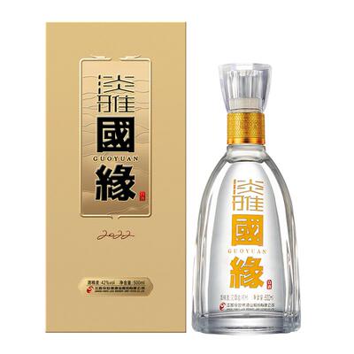 今世缘淡雅国缘500ml单瓶装
