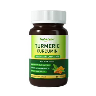 Noblebase美国进口有机姜黄素胶囊关节炎保护呵护关节痘肌抗炎