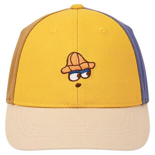 巴拉巴拉儿童帽子男女童棒球帽撞色卡通刺绣时尚可爱便携户外潮流