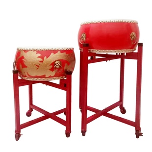 鼓架大鼓架儿童鼓架立式战鼓架威风锣鼓架子可折叠万向轮龙鼓鼓架