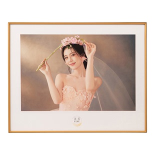 相框摆台定制洗照片做成水晶挂墙打印加相片制作婚纱照相册全家福